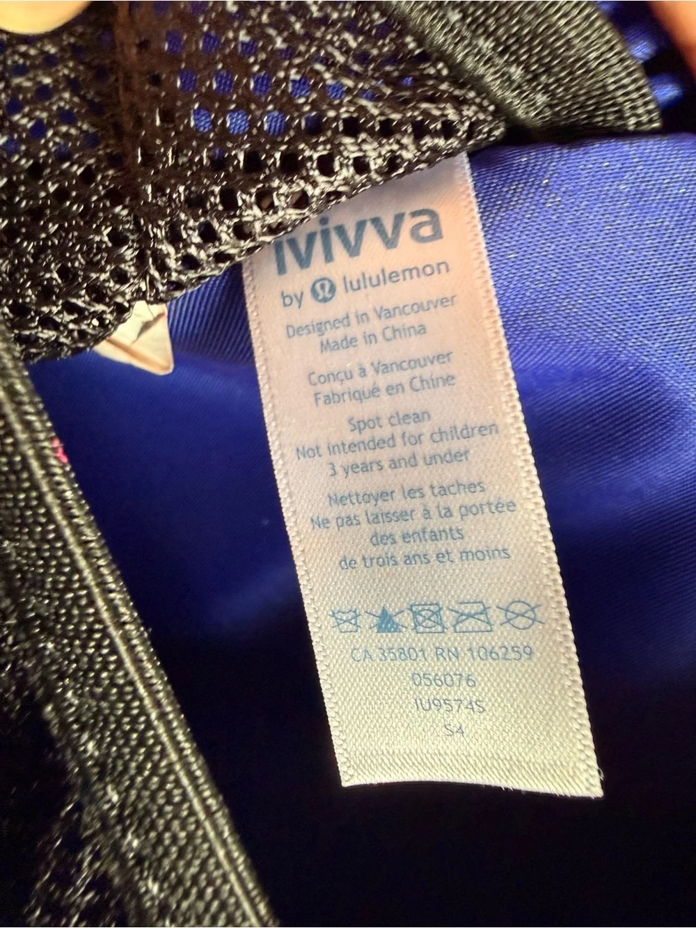 Ivivva by Lululemon Bringing It Quilted Backpack
